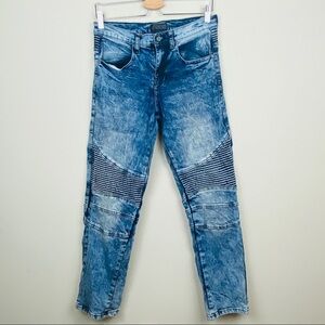Steve's Jeans | Biker Moto Jeans; Size 16